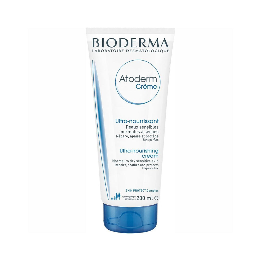 Atoderm Crème Nourrissante Peaux Sensibles Sèches 200ml