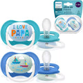 Avent Sucettes Ortho 6-18m Boy Scf080/03 Pap/boaT