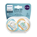 Avent Sucettes Ortho 6-18m Boy Scf080/07 peng/Turt
