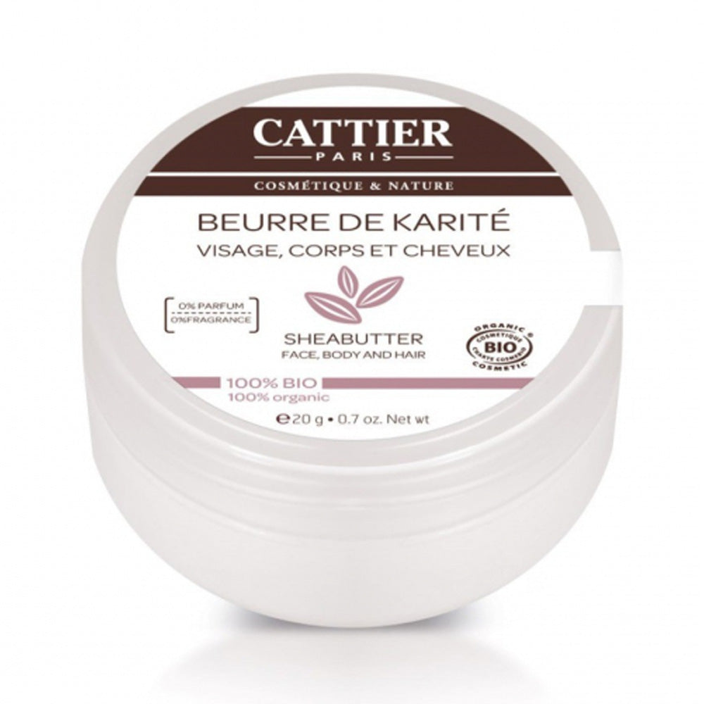 Cattier Beurre De karité Nature 100% Bio 100g