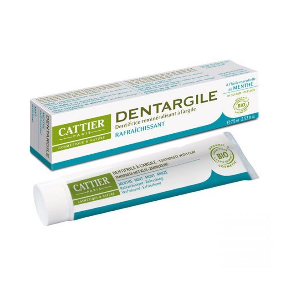Cattier Dentargile Dentifrice Menthe 75ml
