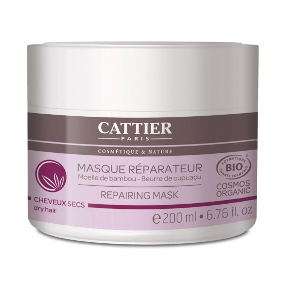 Cattier Masque Réparateur Cheveux Secs Bio 200ml