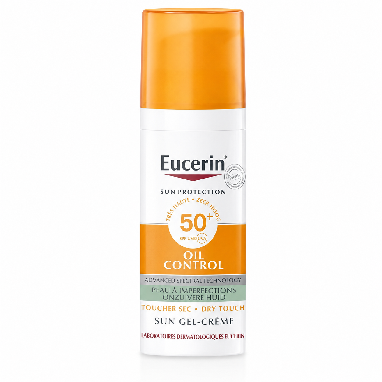 Eucerin Sun Oil Control Gel-Crème Toucher Sec SPF 50+ – 50 ml