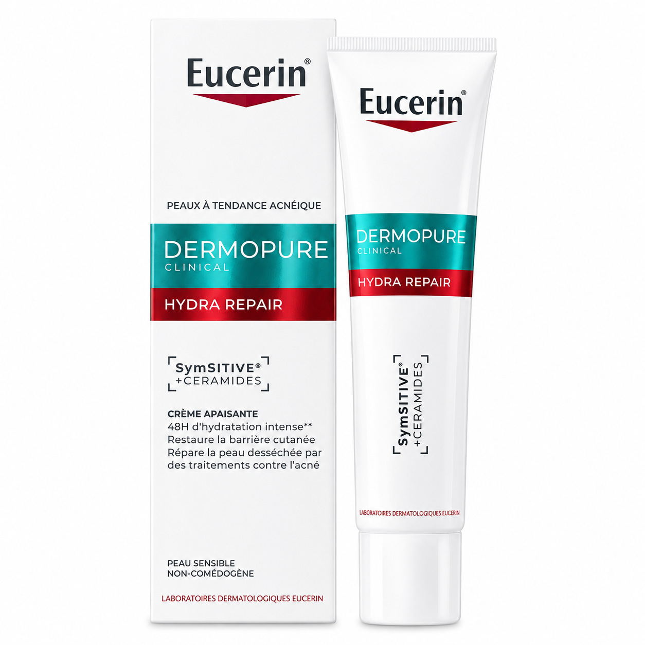 Eucerin DermoPure Clinical Hydra Repair Crème Apaisante Réparatrice – 50 ml