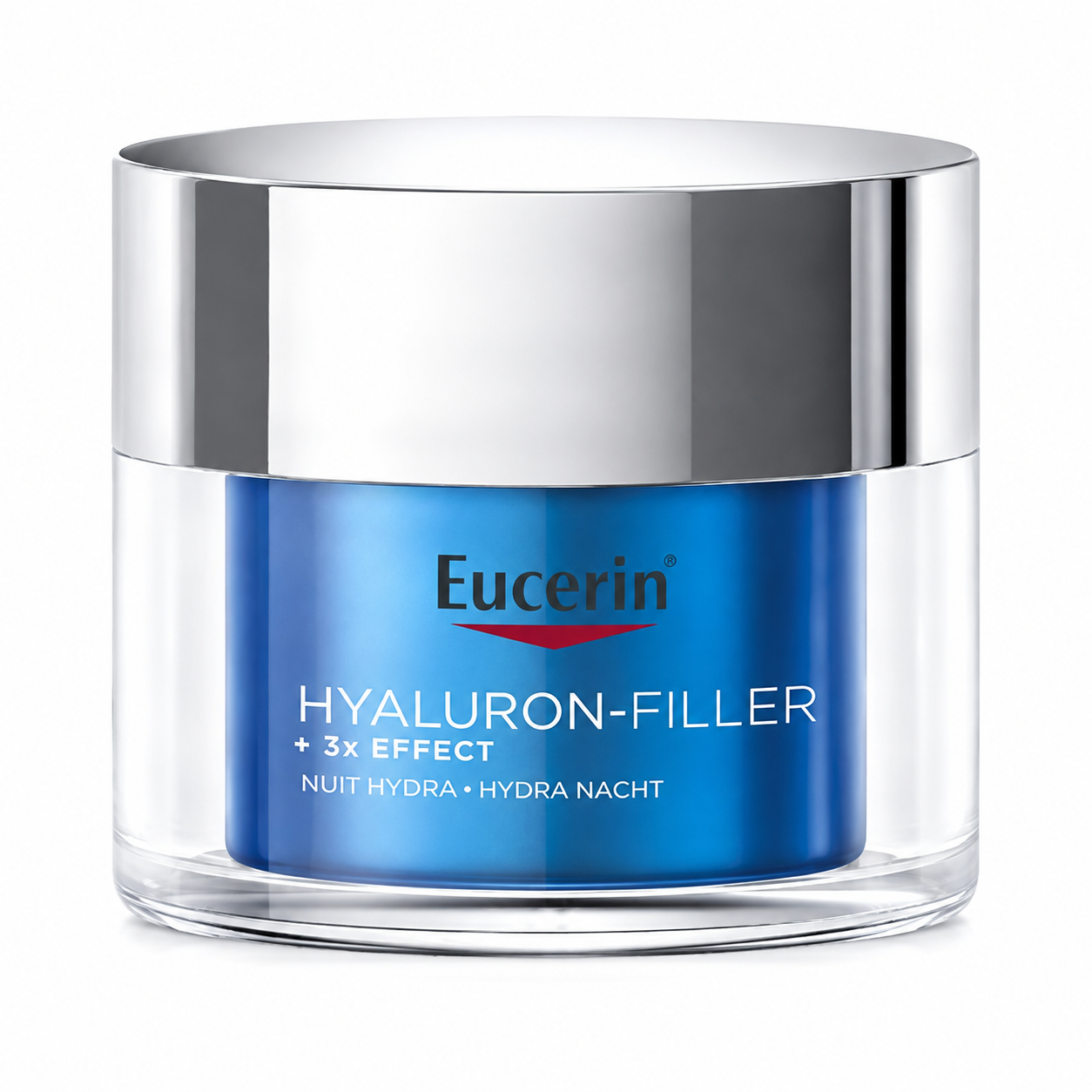 Eucerin Hyaluron-Filler + 3x Effect Soin de Nuit Hydra – 50 ml