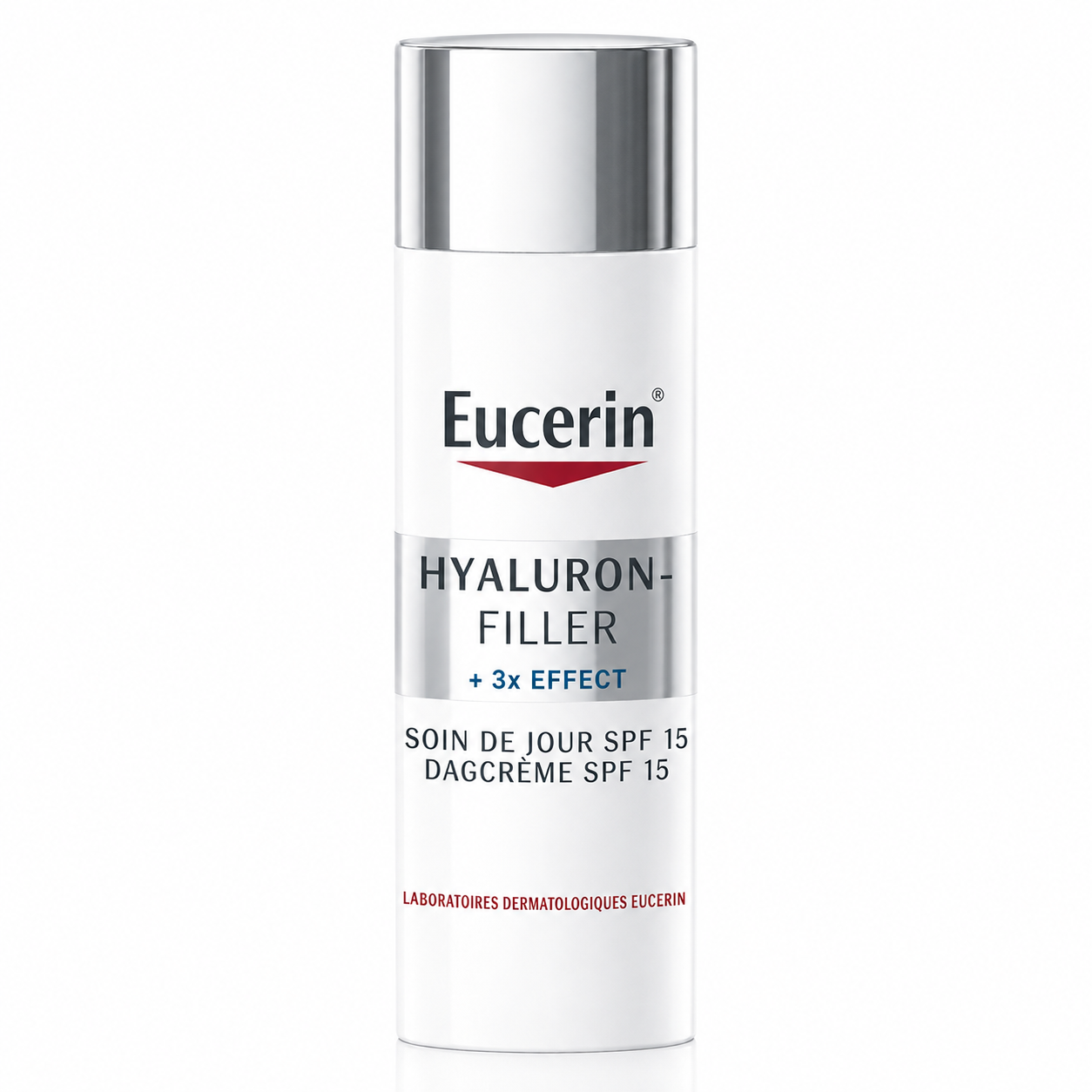Eucerin Hyaluron-Filler +3x Effect Soin de Jour SPF 15 – Crème de Jour Anti-Âge 50 ml
