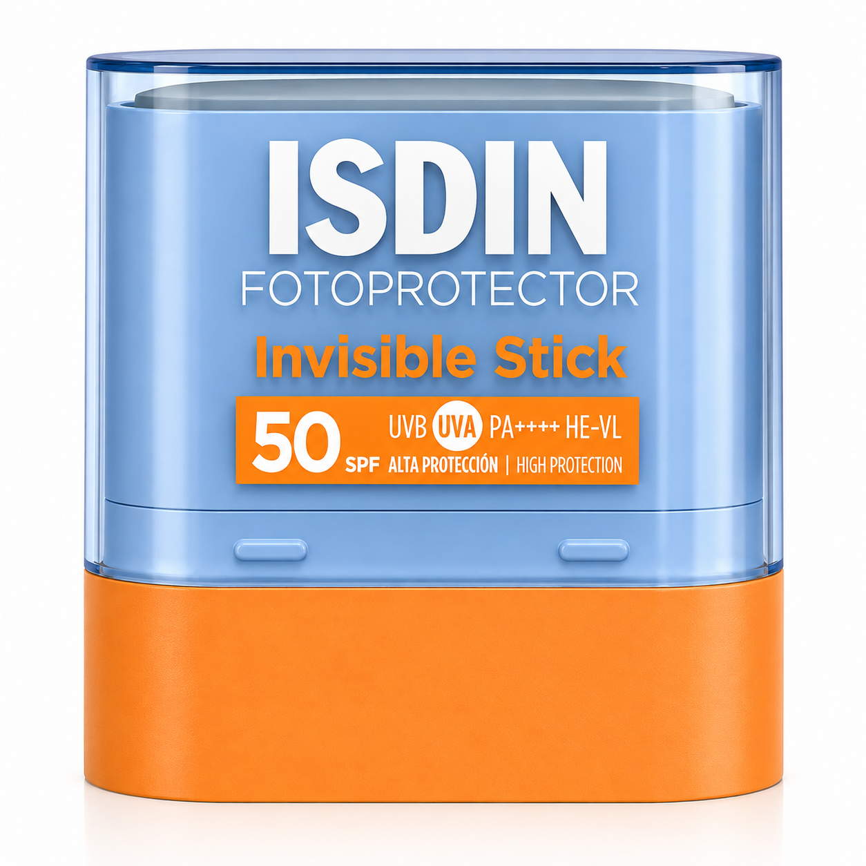 ISDIN Fotoprotector Invisible Stick SPF 50 – Stick solaire invisible visage & zones sensibles 10g