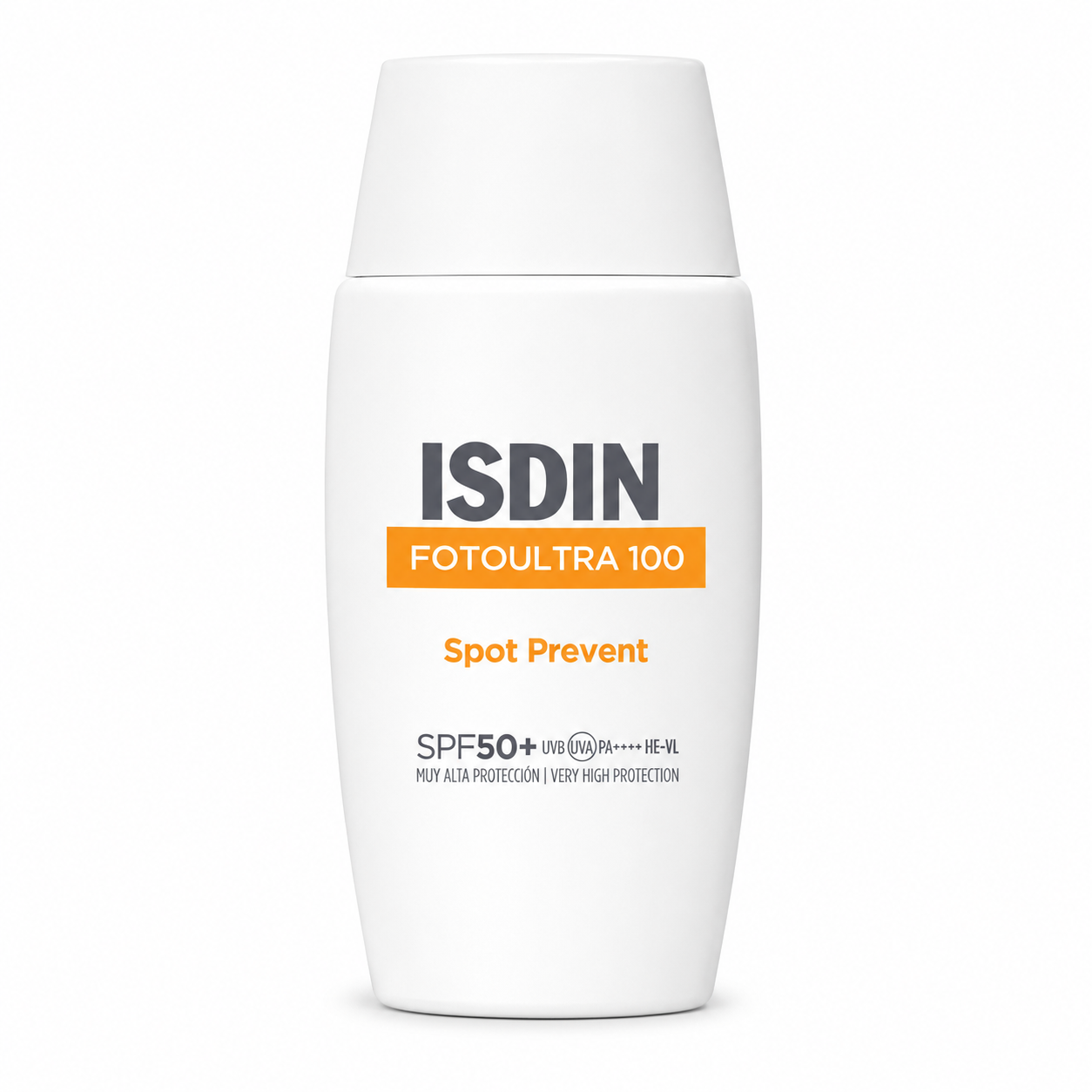 ISDIN FotoUltra 100 Spot Prevent Écran Solaire Fluide SPF 50+ – 50 ml