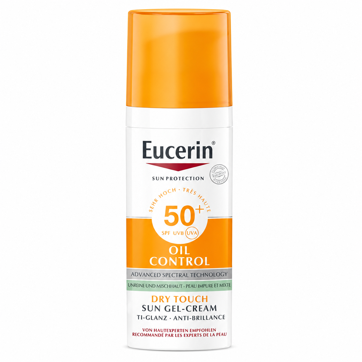 Eucerin Sun Oil Control Gel-Crème Toucher Sec SPF 50+ – 50 ml