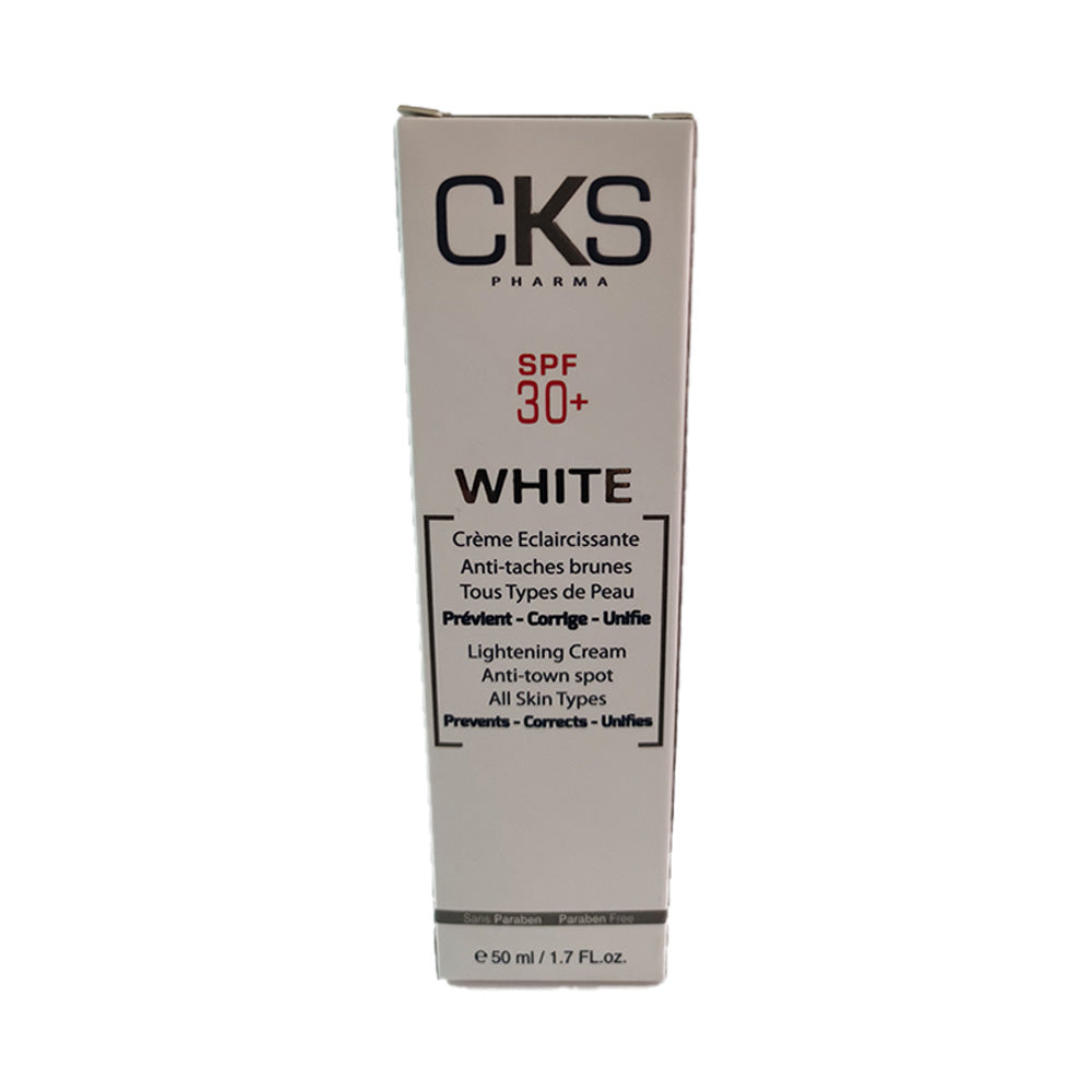 Cks White crème Eclaircissante SPF30+ 50ml