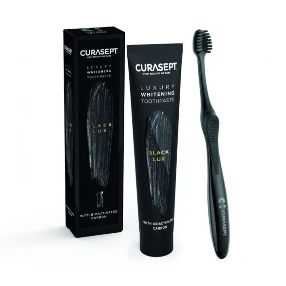 Curasept Luxury Black dentifrice 75ml