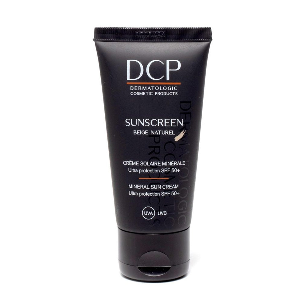 DCP Sunscreen Crème Solaire beige naturel SPF50+ 50ml
