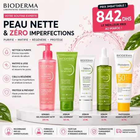 Pack Bioderma Sébium Routine Anti-Imperfections & Protection Solaire