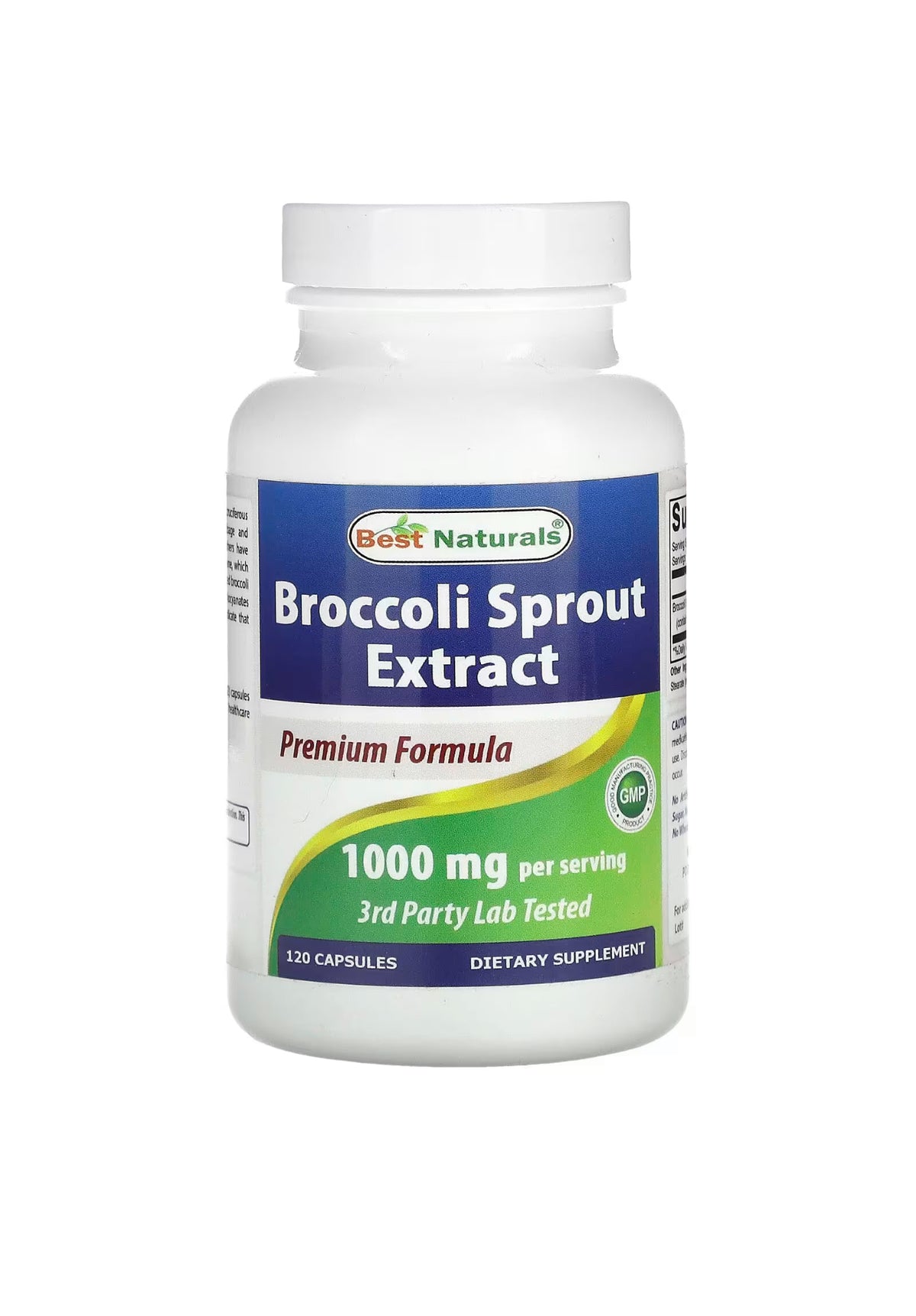 best naturals extrait de posse de brocoli 120 capsules