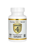 CALIFORNIA GOLD NUTRITION | IMMUNE 4 IMMUNE SUPPORT SYSTEM 60 CAPSULES