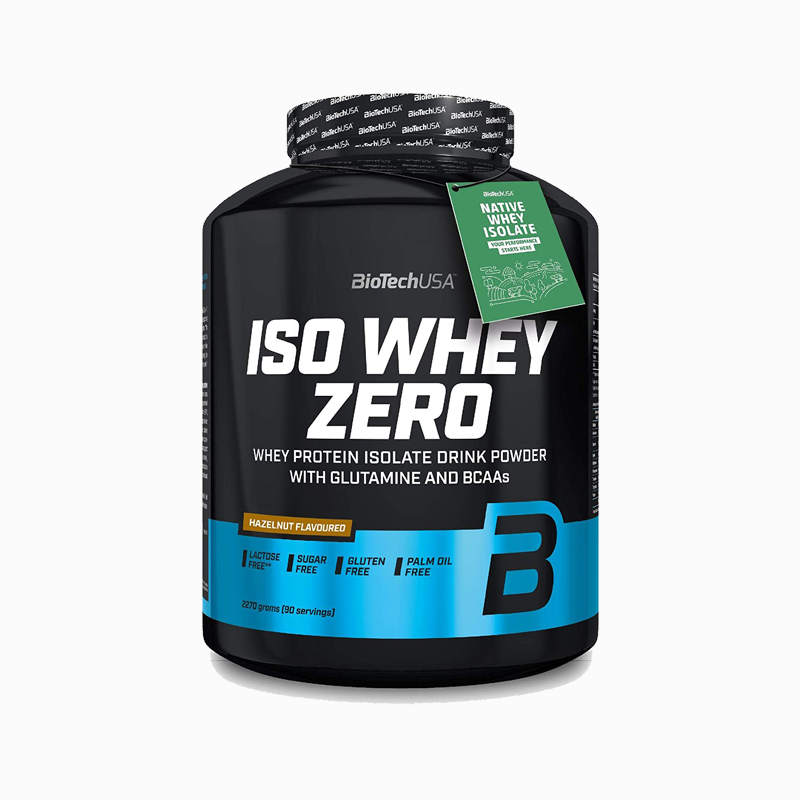 BioTech USA ISO WHEY ZERO banana flavoured 2.27KG