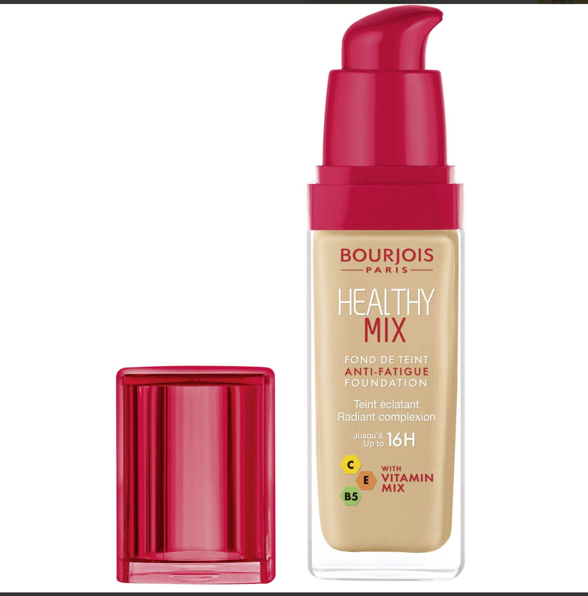BOURJOIS PARIS Fond De Teint HEALTHY MIX 16h 30ml N’ 51/53/54