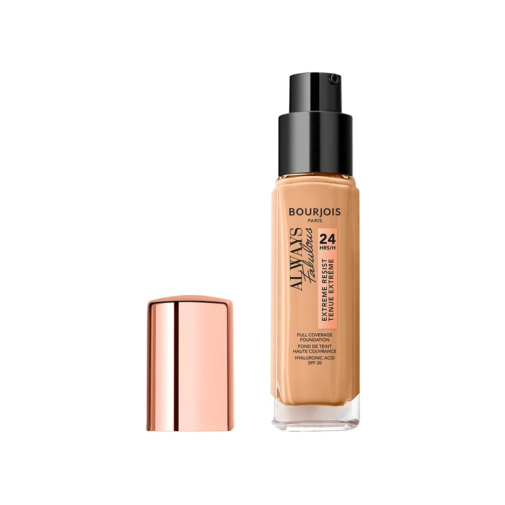 Bourjois paris FOND DE TEINT ALWAYS FABULOUS 24H 30ml N’ 210 vanilla/110 Vanille clair