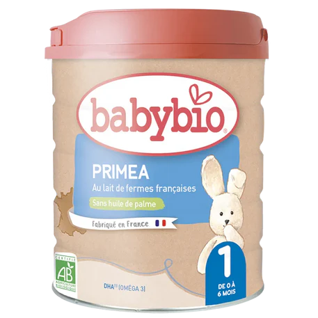 Babybio Lait Infantile Primea 1er Âge 800g Lait en Poudre Bio Pour Bébé de 0 à 6 Mois
