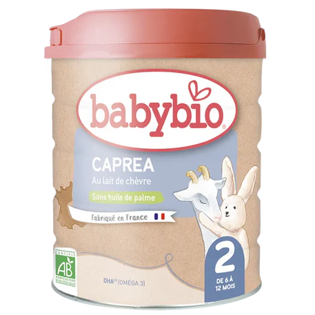 Babybio Lait de Chèvre Caprea 2ème Âge 800g – 6 à 12 Mois