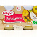 Babybio Petits Pots bébé Délice des vergers