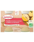 Babybio Petit Pot Pomme de Nouvelle-Aquitaine & Coing de Provence 2x 130g