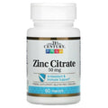 Century 21 zinc citrate 50mg 60tablets