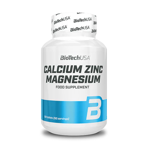 BioTechUSA Calcium Zinc Magnesium 100 comprimés
