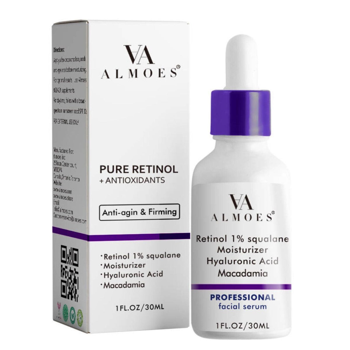 ALMOES pure RETINOL serum 30ml