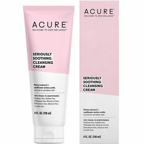 ACURE SERIOUSLY SOOTHING CRÈME NETTOYANTE APAISANTE 118ML