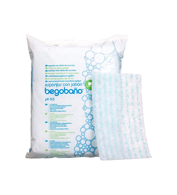 Begobano Éponge Savonneuse 170 gr 10 unités