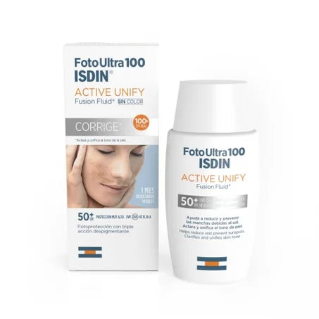 ISDIN OFFRE FOTOULTRA 100 ACTIVE UNIFY SPF 50+ 50 ML